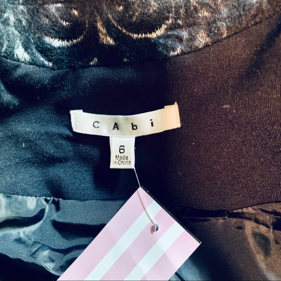 NWT Cabi Jacquard Blazer - Picture 5 of 5